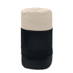 Manta polar en RPET (180 gr/m2) con funda