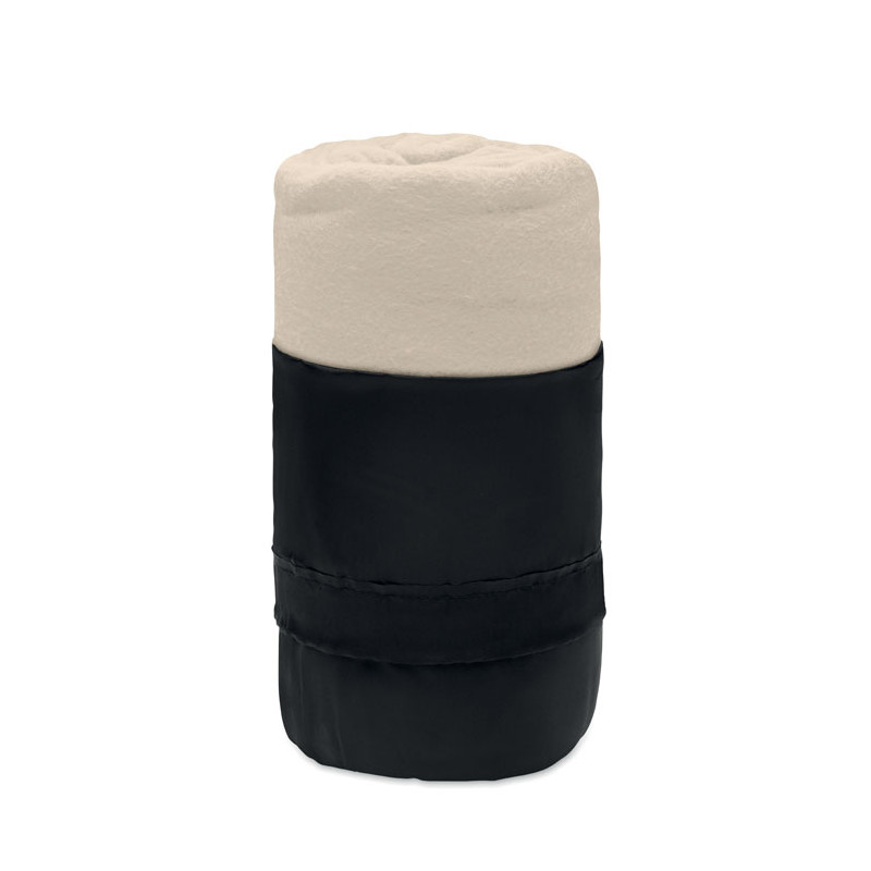 Manta polar en RPET (180 gr/m2) con funda