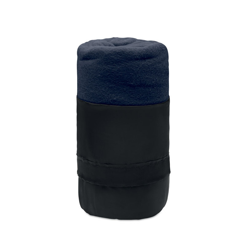 Manta polar en RPET (180 gr/m2) con funda