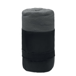 Manta polar en RPET (180 gr/m2) con funda