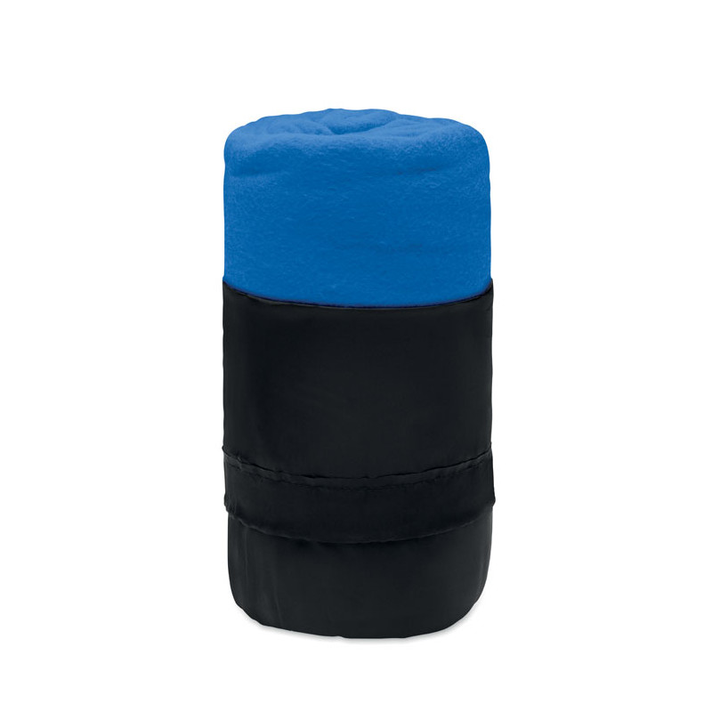 Manta polar en RPET (180 gr/m2) con funda