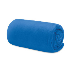 Manta polar en RPET (180 gr/m2) con funda