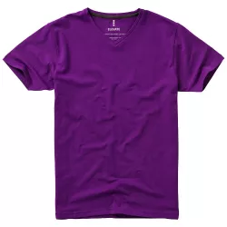 Camiseta Elevate Cuello Pico "Kawartha" Hombre Blanco