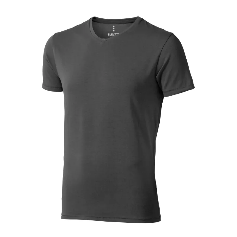 Camiseta Elevate Cuello Pico "Kawartha" Hombre Blanco