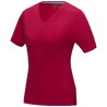 Camiseta Elevate Cuello Pico "Kawartha" Mujer Blanco