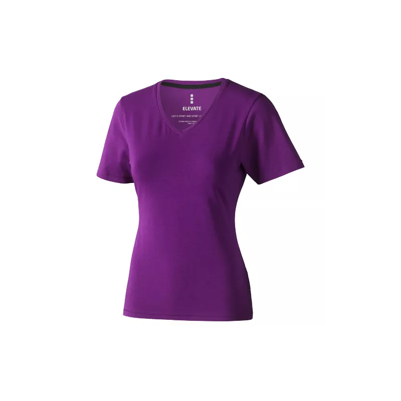 Camiseta Elevate Cuello Pico "Kawartha" Mujer Blanco
