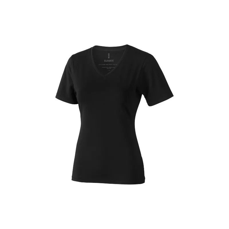 Camiseta Elevate Cuello Pico "Kawartha" Mujer Blanco