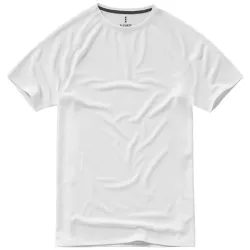 Camiseta Elevate Cool Fit "Niagara" Hombre Blanco