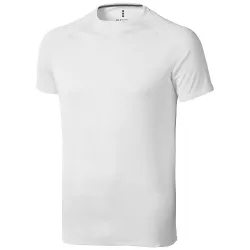 Camiseta Elevate Cool Fit "Niagara" Hombre Blanco