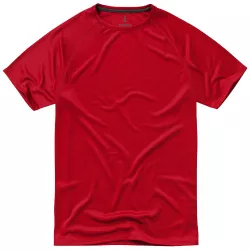 Camiseta Elevate Cool Fit "Niagara" Hombre Blanco