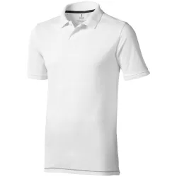 Polo Elevate "Calgary" Hombre Blanco/Marino