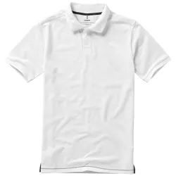 Polo Elevate "Calgary" Hombre Blanco/Marino