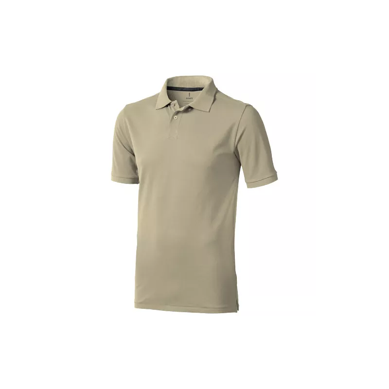 Polo Elevate "Calgary" Hombre Blanco/Marino