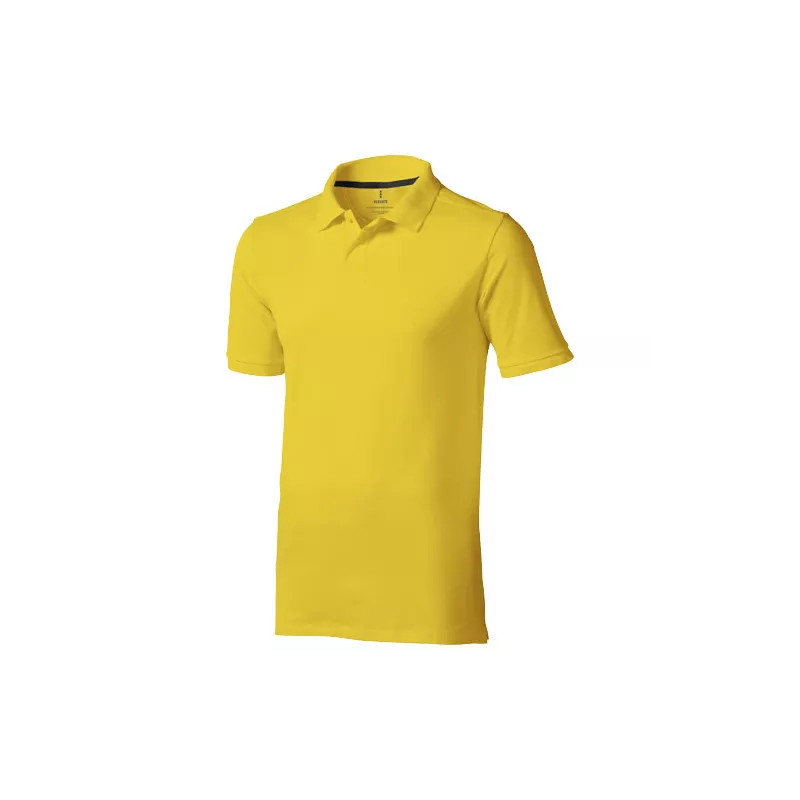 Polo Elevate "Calgary" Hombre Blanco/Marino