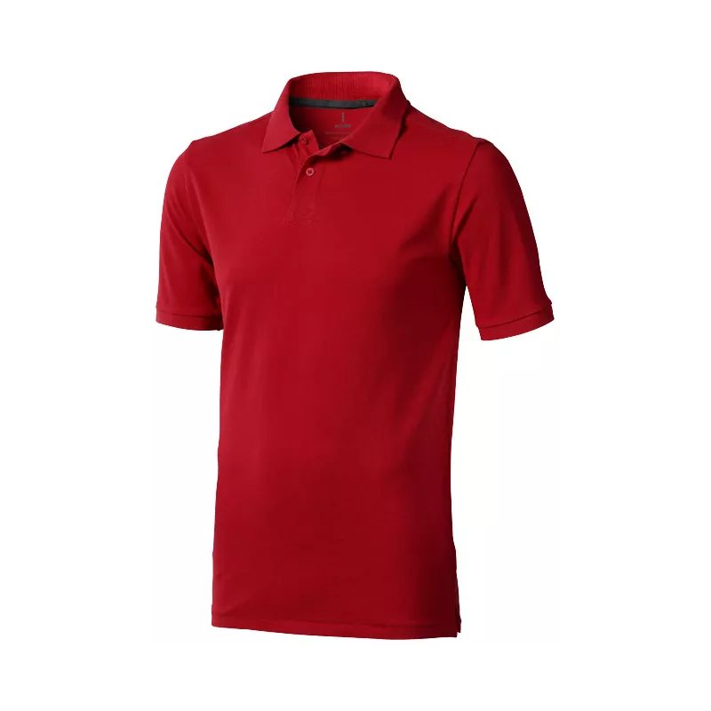 Polo Elevate "Calgary" Hombre Blanco/Marino