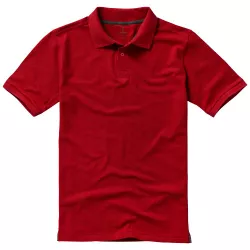 Polo Elevate "Calgary" Hombre Blanco/Marino