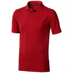Polo Elevate "Calgary" Hombre Blanco/Marino