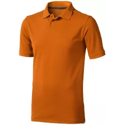 Polo Elevate "Calgary" Hombre Blanco/Marino