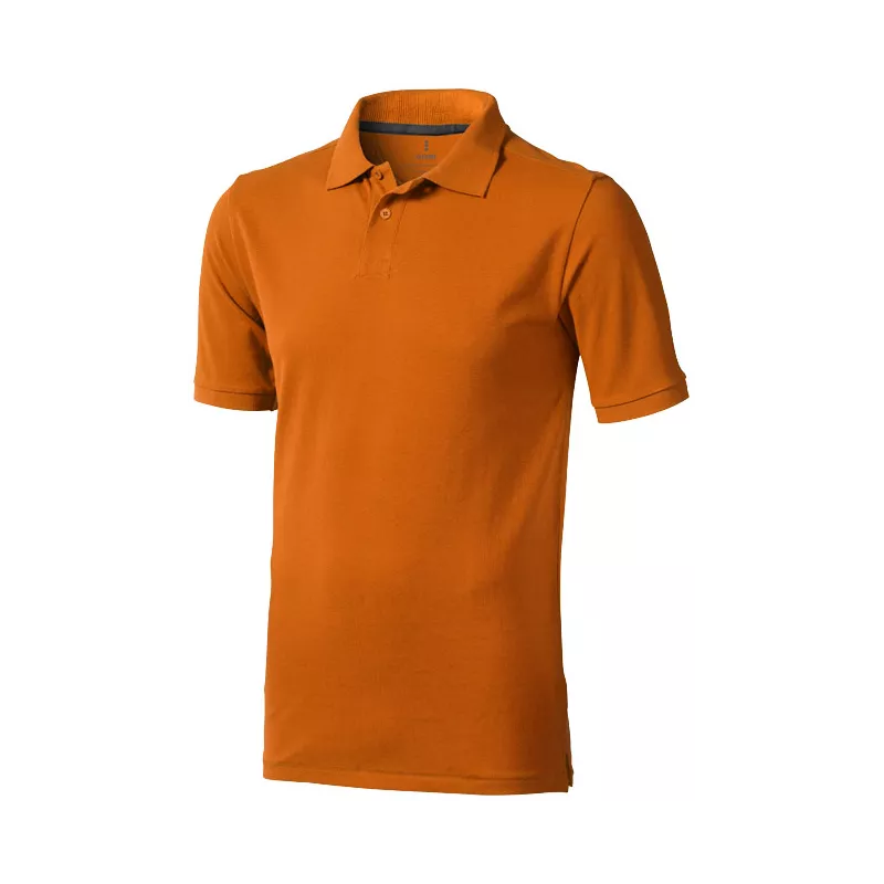 Polo Elevate "Calgary" Hombre Blanco/Marino