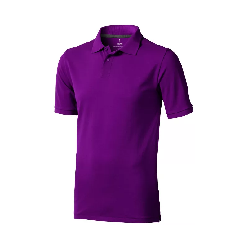 Polo Elevate "Calgary" Hombre Blanco/Marino