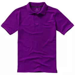 Polo Elevate "Calgary" Hombre Blanco/Marino