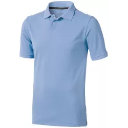 Polo Elevate "Calgary" Hombre Blanco/Marino