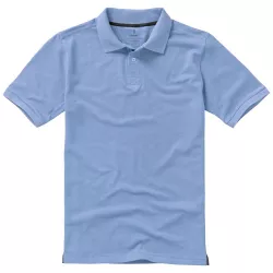 Polo Elevate "Calgary" Hombre Blanco/Marino