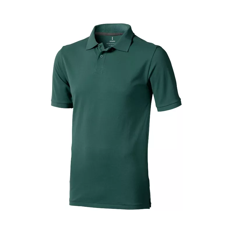 Polo Elevate "Calgary" Hombre Blanco/Marino