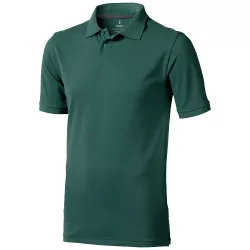 Polo Elevate "Calgary" Hombre Blanco/Marino