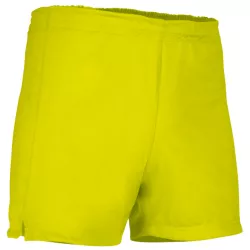Pantalón Corto College Niño Amarillo Flúor