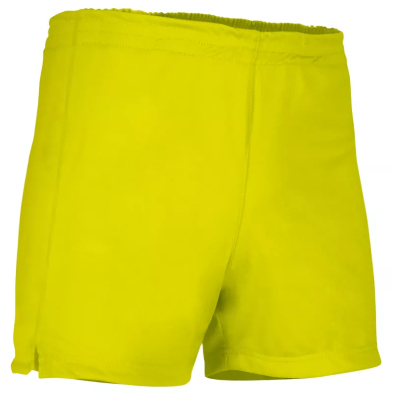 Pantalón Corto College Niño Amarillo Flúor
