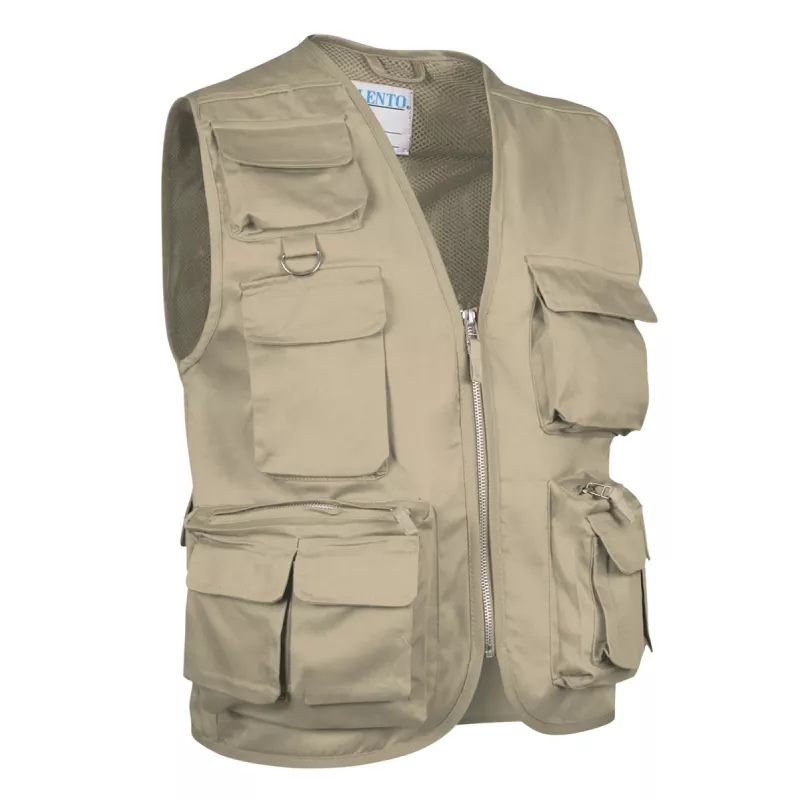 Chaleco Safari Adulto Beige