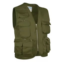 Chaleco Safari Adulto Beige