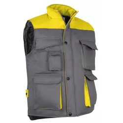 Chaleco Thunder Adulto Gris/Amarillo