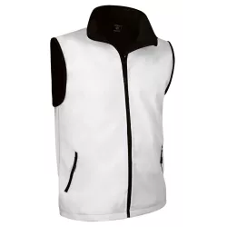 Chaleco Softshell Tundra Niño Blanco