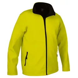 Chaqueta Softshell Horizon Niño Amarillo Flúor