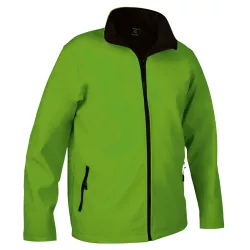 Chaqueta Softshell Horizon Niño Amarillo Flúor