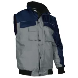 Chaqueta Scoot Verde Botella/Marrón