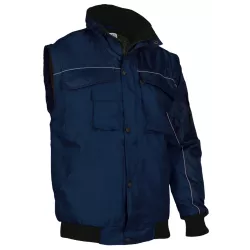 Chaqueta Scoot Verde Botella/Marrón