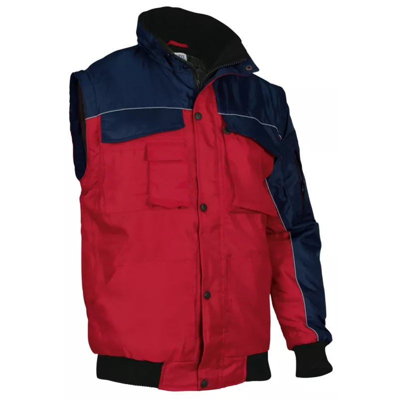 Chaqueta Scoot Verde Botella/Marrón