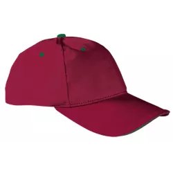 Gorra Sándwich Adulto Azul Royal/Rojo