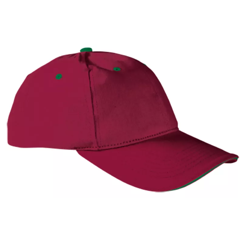Gorra Sándwich Adulto Azul Royal/Rojo