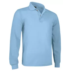 Polo Top Predator Adulto Azul Celeste