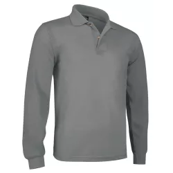 Polo Top Predator Adulto Gris Plomo