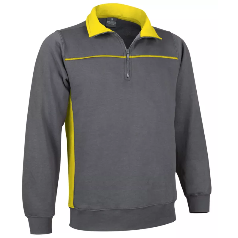 Sudadera Thunder Adulto Gris/Amarillo