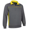 Sudadera Thunder Adulto Gris/Amarillo