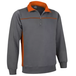 Sudadera Thunder Adulto Gris/Amarillo