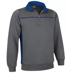 Sudadera Thunder Adulto Gris/Amarillo