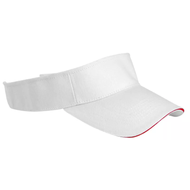 Visera Tenis Adulto Blanco/Azul Marino