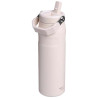 Botella de agua de 700 ml con pajita abatible 